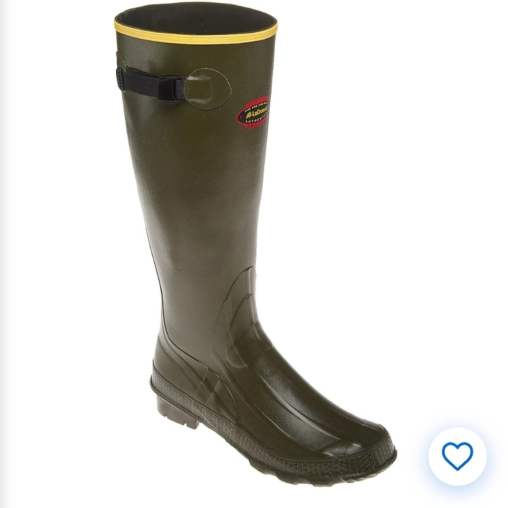 Le Chameau Green Tall Rain Boots